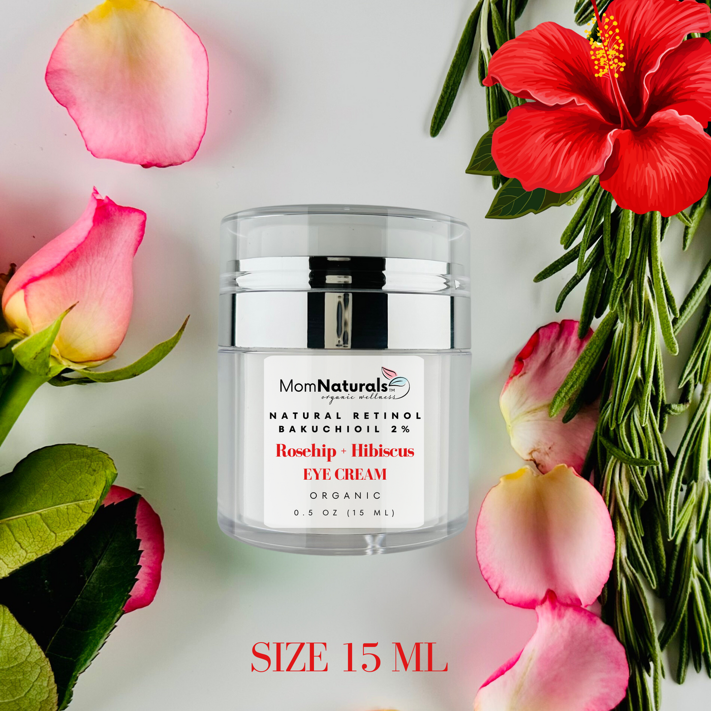 RETINOL Rosehip & Hibiscus Brightening Eye Cream